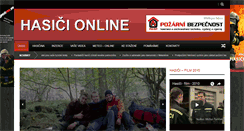 Desktop Screenshot of hasici-online.cz